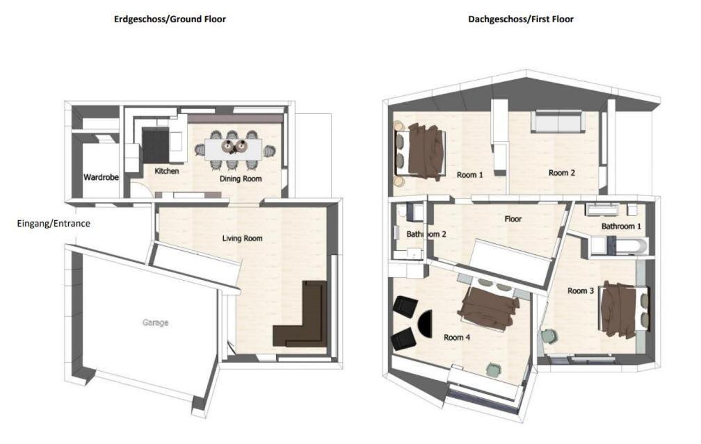 Haus4Zimmer - Luxus Mit Blick Ueber Den Bodensee - Mit Garage Bregenz Eksteriør bilde